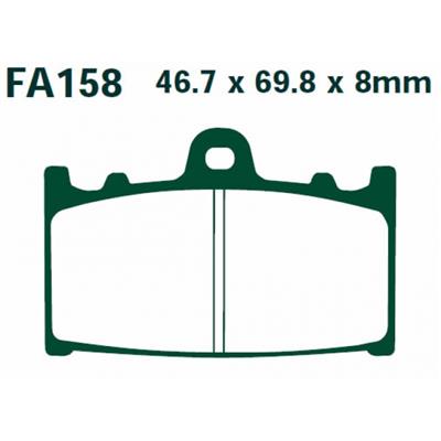 FA158 – EBC DISC BRAKE PADS