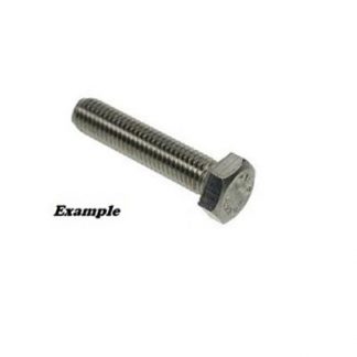 M8 – 50MM HEX BOLT STAINLESS STEEL