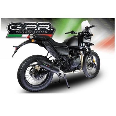 ROYAL ENFIELD HIMALAYAN GPR EXHAUST SILENCER BLACK