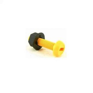 YELLOW NUMBER PLATE BOLT