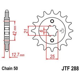 288-16 FRONT SPROCKET