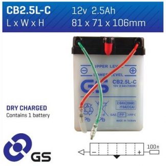 CB2.5LC GS BATTERY