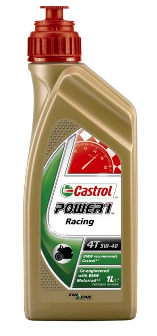 CASTROL POWER 1 RACING –  4T 5W/40  – 1 LITRE – BMW RECOMMENDED OIL