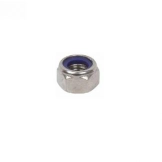 M6 NYLOC NUT STAINLESS STEEL
