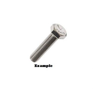 M10 – 40MM HEX BOLT STAINLESS STEEL