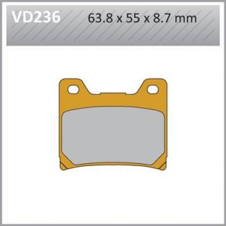 VD236 VESRAH DISC BRAKE PADS
