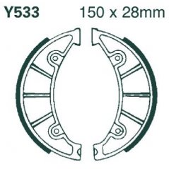 Y533 EBC DRUM BRAKE SHOES