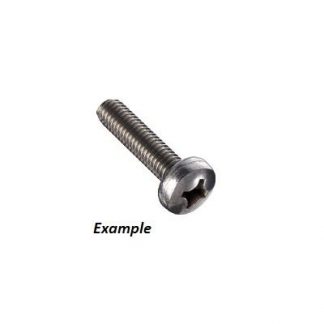 M6 – 12MM PHILLIPS STAINLESS STEEL PAN HEAD SCREW