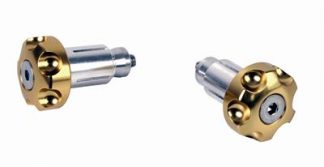 BAR END WEIGHTS – GOLD – GEAR GREMLIN