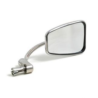WW85039 HANDLEBAR END MIRROR HIGH QUALITY STAINLESS STEEL
