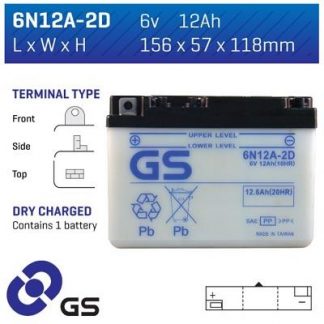 6N12A2D GS BATTERY