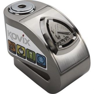 KOVIX ALARM DISC LOCK 6MM IN BRUSH METAL FINISH