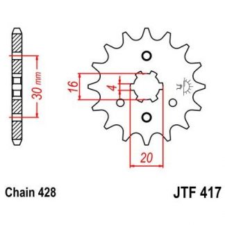 417-15 FRONT SPROCKET