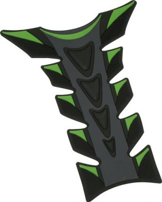 RUBBER TANK PAD – BLACK AND GREEN – GEAR GREMLIN