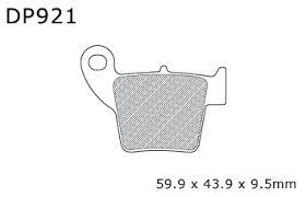 DP921 – DUNLOPAD SINTERED PRO-MX DISC PADS