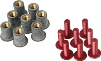 SCREEN SCREW KIT – RED – GEAR GREMLIN