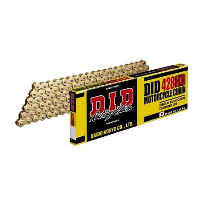 428HD-132L HEAVY DUTY DID DRIVE CHAIN GOLD/GOLD
