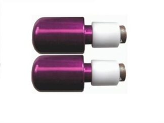 RENNTEC HANDLEBAR END WEIGHTS – PURPLE