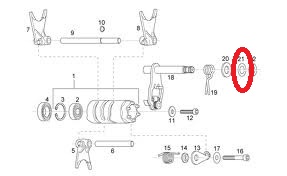 AP0827261 – RS125 – THRUST WASHER 12.5/21.5