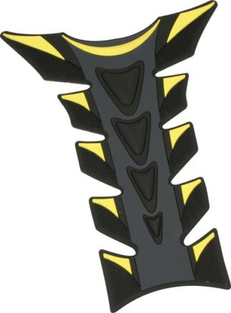RUBBER TANK PAD – BLACK AND YELLOW – GEAR GREMLIN