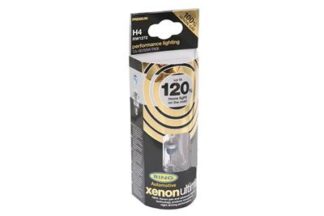 12V 60/55W H4 P43T RING XENON ULTIMA SPECIAL 120% BRIGHTER