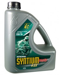 PETRONAS SYNTIUM 4 SX 4 STROKE OIL 10W40 – FOUR LITRE