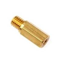 HEX LONG BRASS MAIN JET