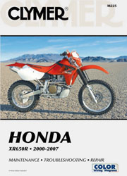 CLYMER MANUAL – XR650R 2000 – 2007