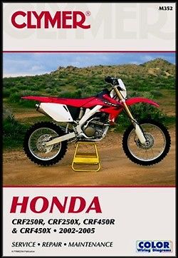 CLYMER MANUAL – CRF250 / CRF450 2002 – 2005