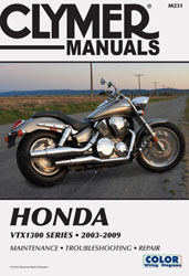 CLYMER MANUAL – VTX1300 2003 – 2009