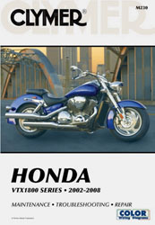 CLYMER MANUAL – VTX1800 2002 – 2008