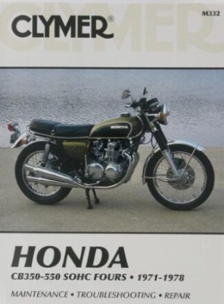 CLYMER MANUAL – CB350 / CB400F / CB500F / CB550F