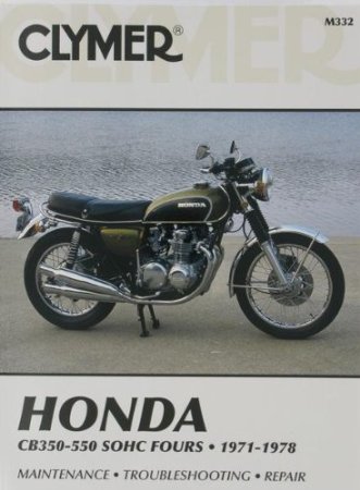 CLYMER MANUAL – CB350 / CB400F / CB500F / CB550F