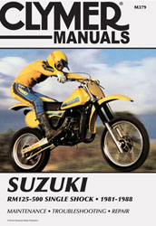 CLYMER MANUAL – RM125-500 1981 – 1988