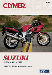 CLYMER MANUAL –  SV650 1999 – 2002