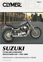 CLYMER MANUAL – SV700-800 INDRUDER 1985 – 2007