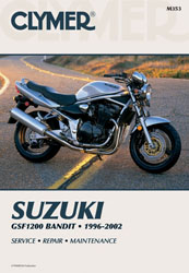 CLYMER MANUAL – GSF1200 BANDIT1997 – 2003