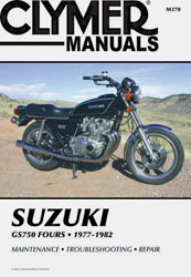 CLYMER MANUAL –  GS750 1977 – 1982