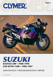 CLYMER MANUAL – GSX600-R700/1100 1986 – 1996