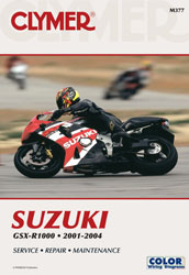 CLYMER MANUAL – GSXR1000 2001 – 2004