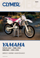 CLYMER MANUAL – YZ125/250 1988/93 – WR250Z 1991-1993