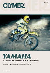 CLYMER MANUAL –  YZ50-80 1978 – 1990