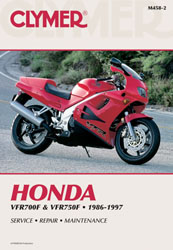 CLYMER MANUAL – VFR700F-750F 1986 – 1997