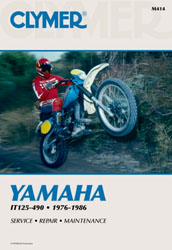 CLYMER MANUAL – IT125-490 1976 – 1986