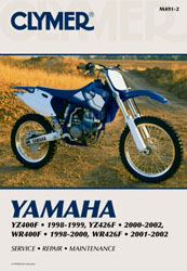 CLYMER MANUAL – YZ400-YZ426F 1998 – 2002