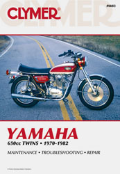 CLYMER MANUAL – 650 TWINS 1970-82