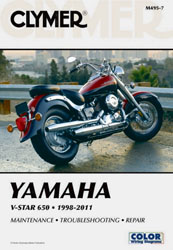 CLYMER MANUAL – XVS 650 V STAR 1998-2007