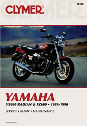 CLYMER MANUAL – FZ600/RADIAN 1986 – 1990