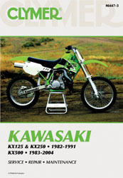 CLYMER MANUAL – KX125 & KX250 1982 – 1991 KX500 1983 – 2004