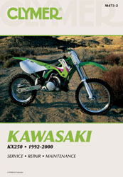CLYMER MANUAL – KX250 1992 – 2000